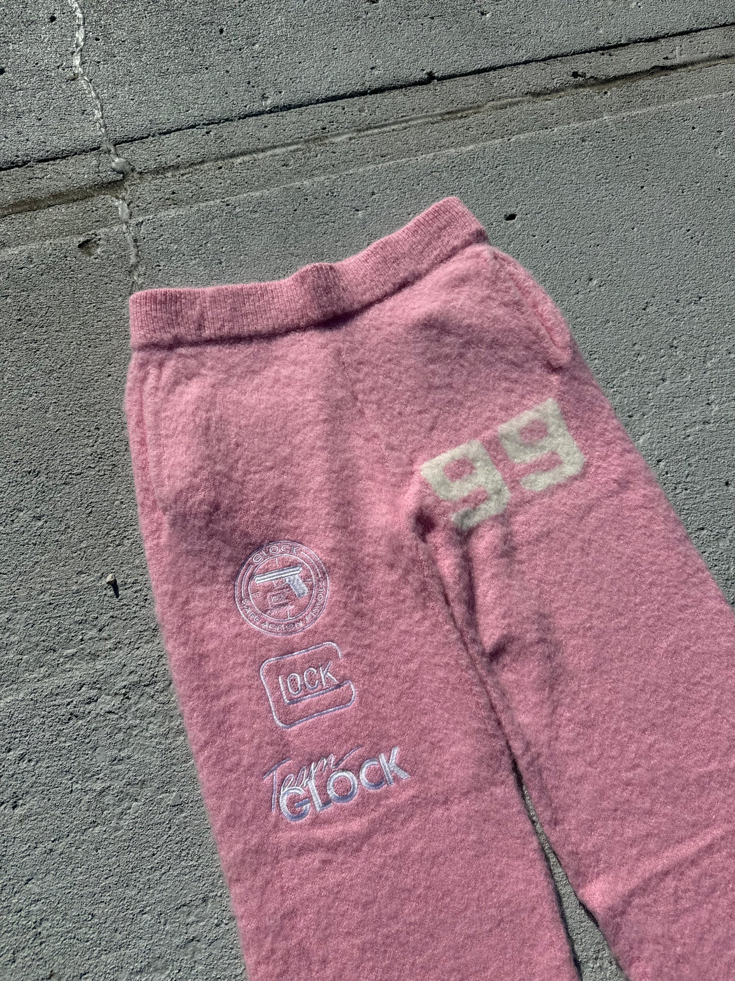Mohair Pants Pink Tommy Vercetti Collab