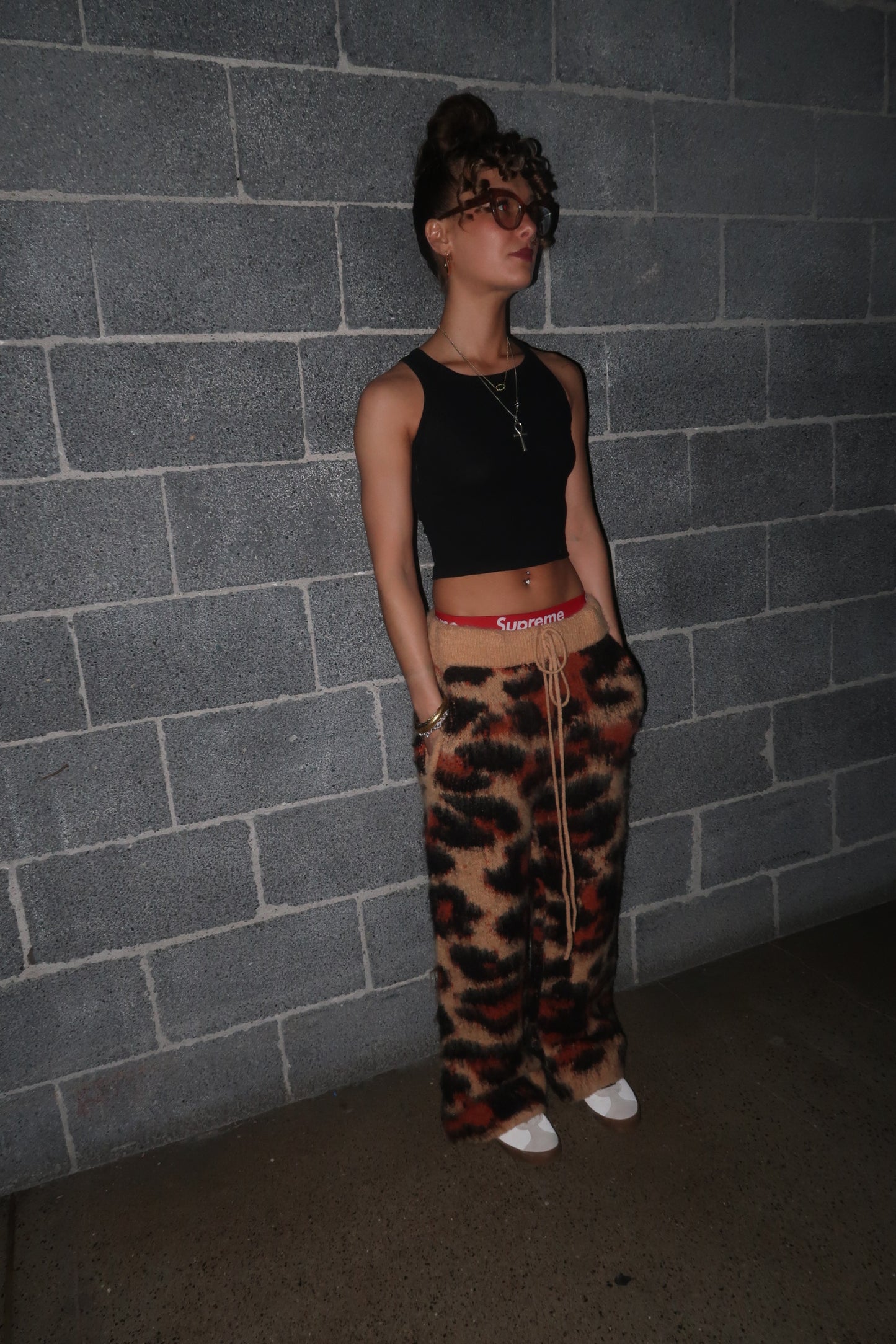 Mohair Cheetah Pants