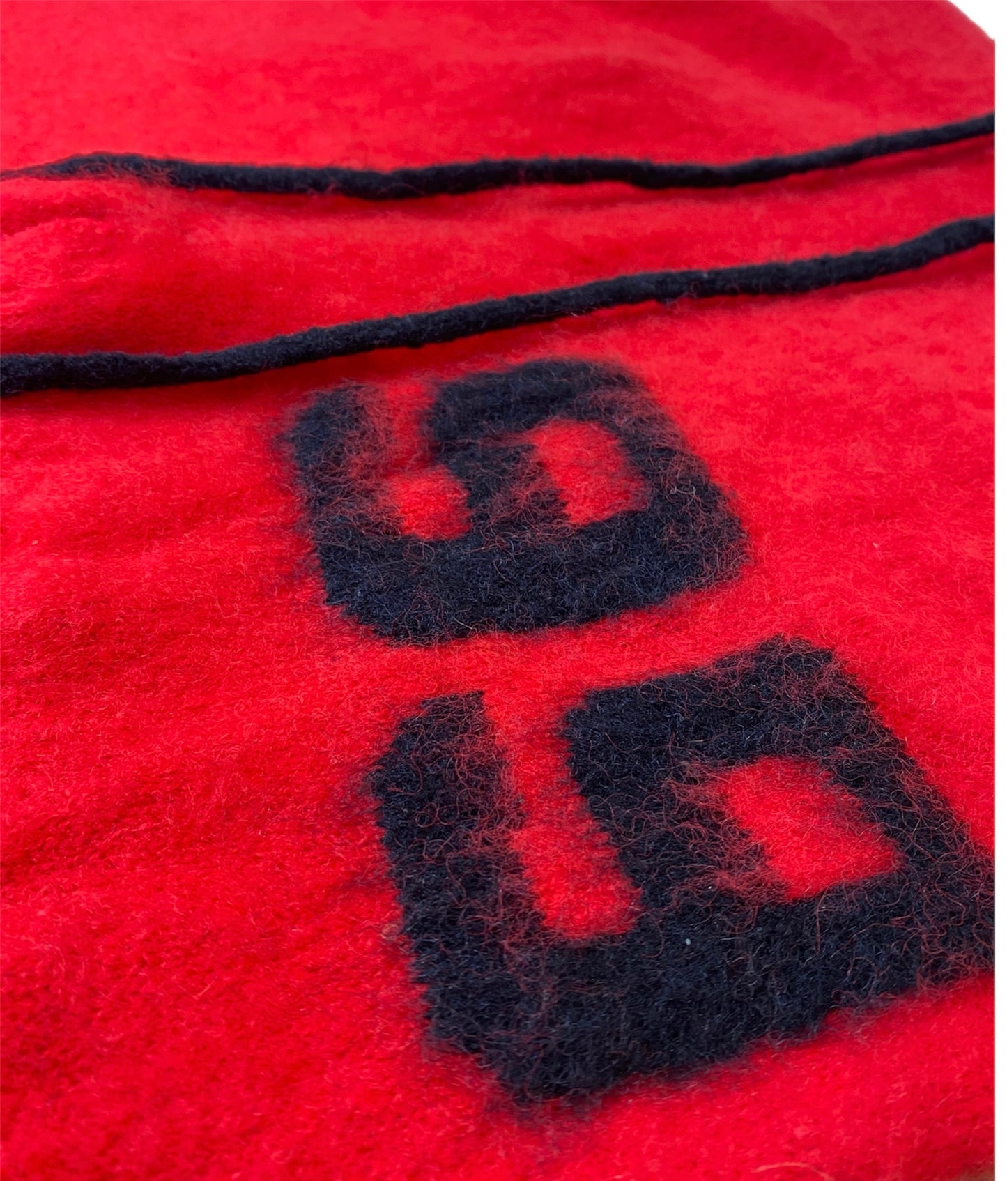 Mohair Pants Red