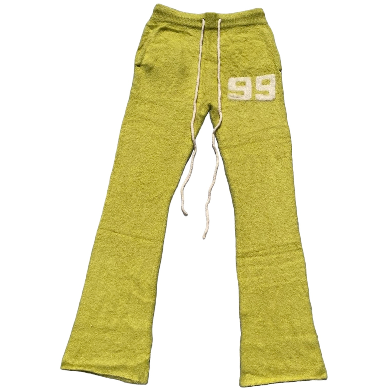 Mohair Pants Chartreuse