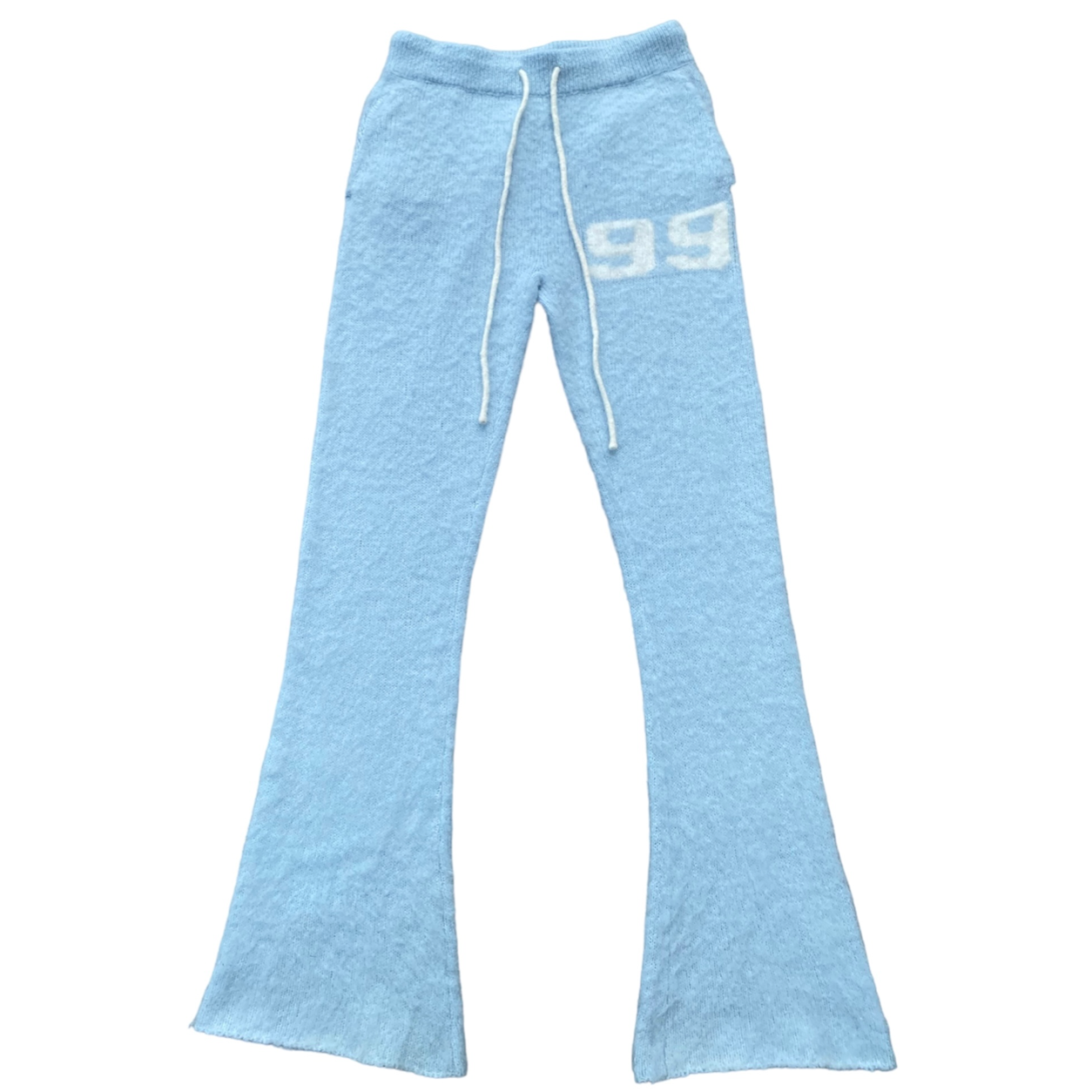 Mohair Pants Baby Blue