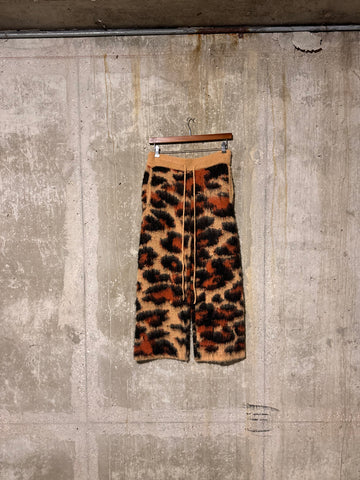 Mohair Cheetah Pants - Hover