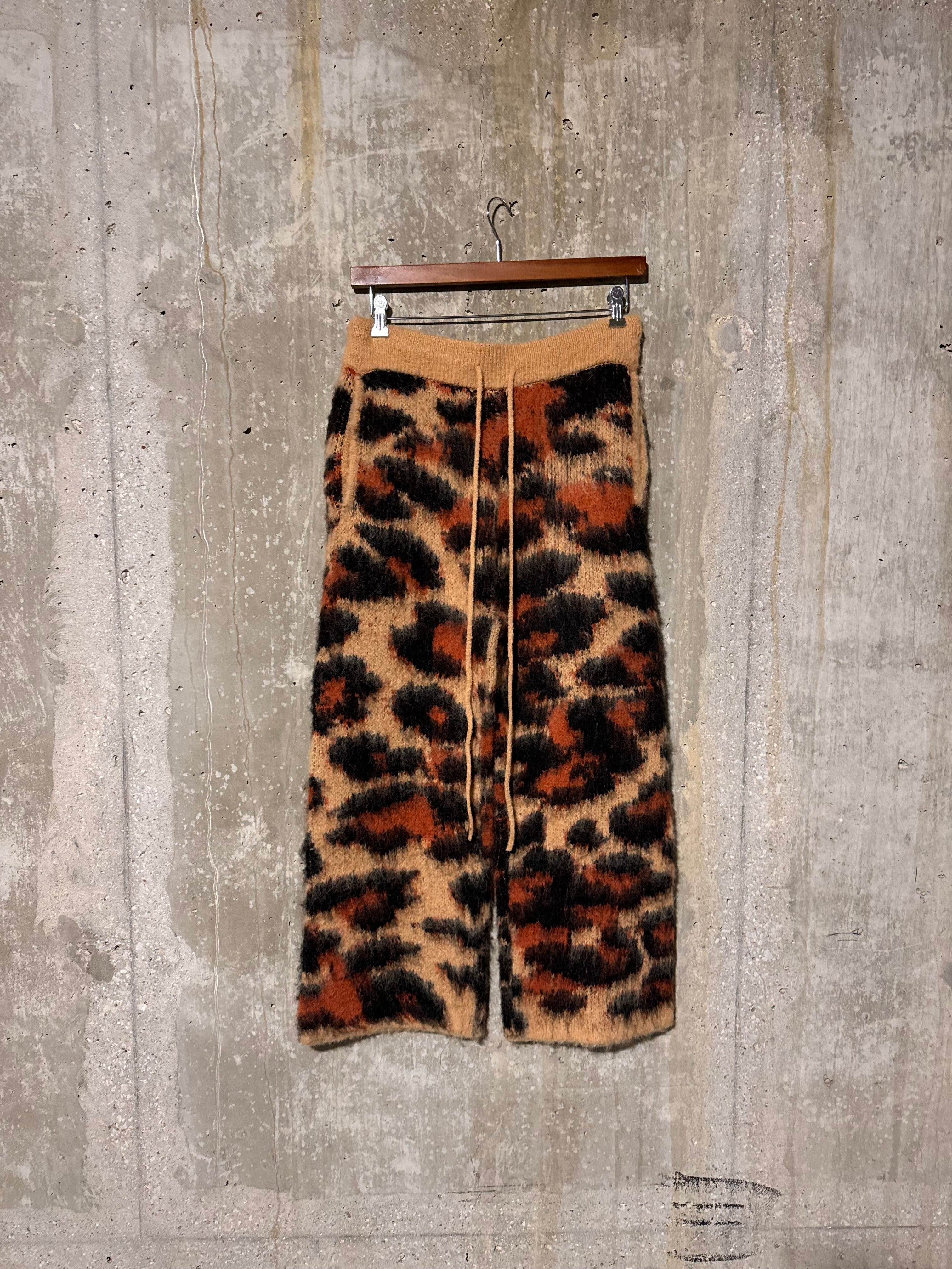 Mohair Cheetah Pants