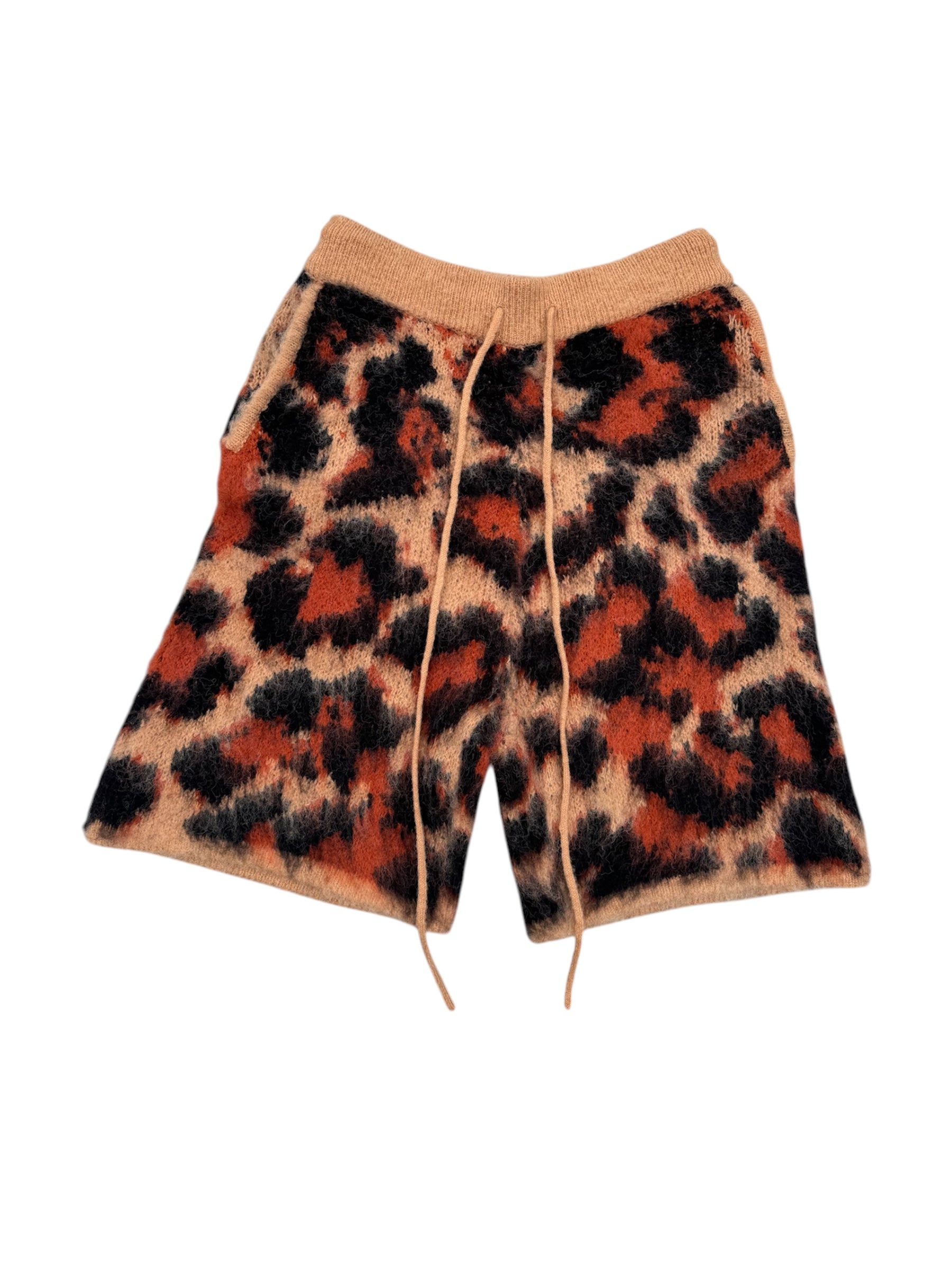 Mohair Cheetah Shorts