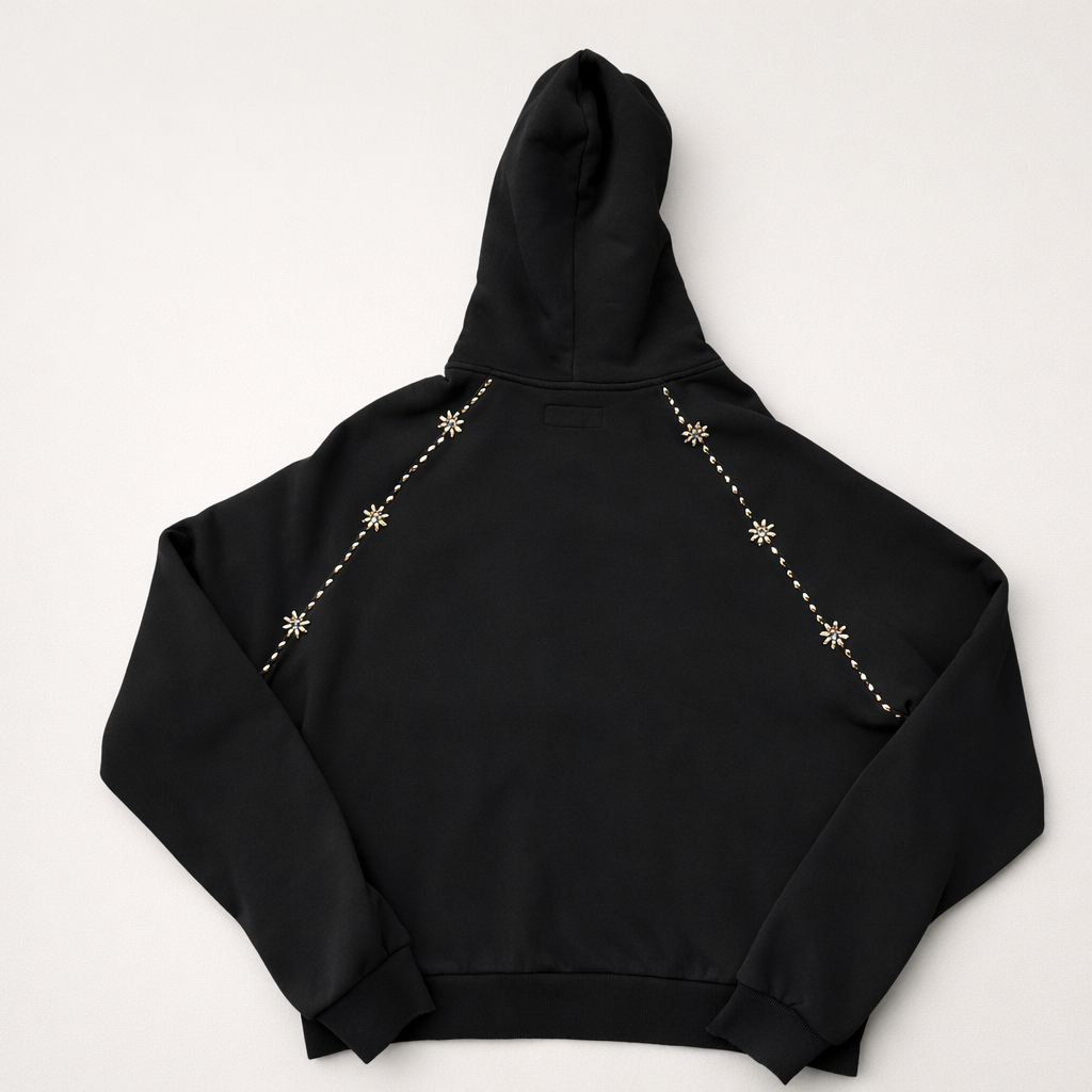 Black Sunflower Zip up