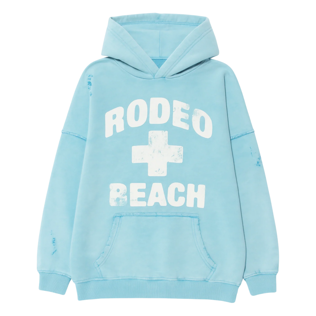 RODEO BEACH HOODIE BABY BLUE