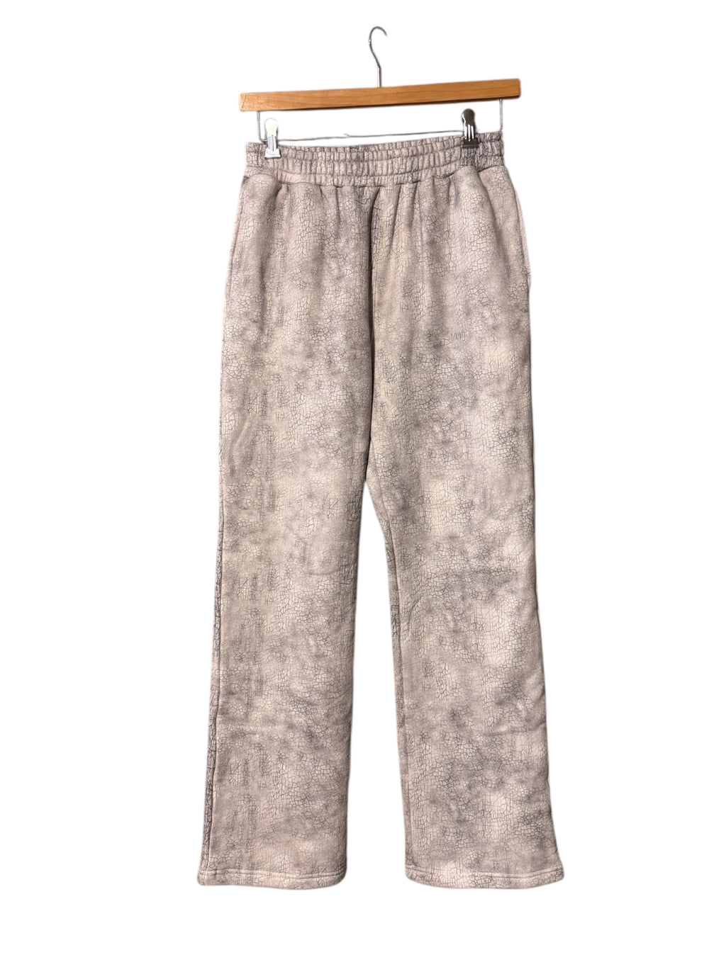 Trompe L'oeil Cracked Pants