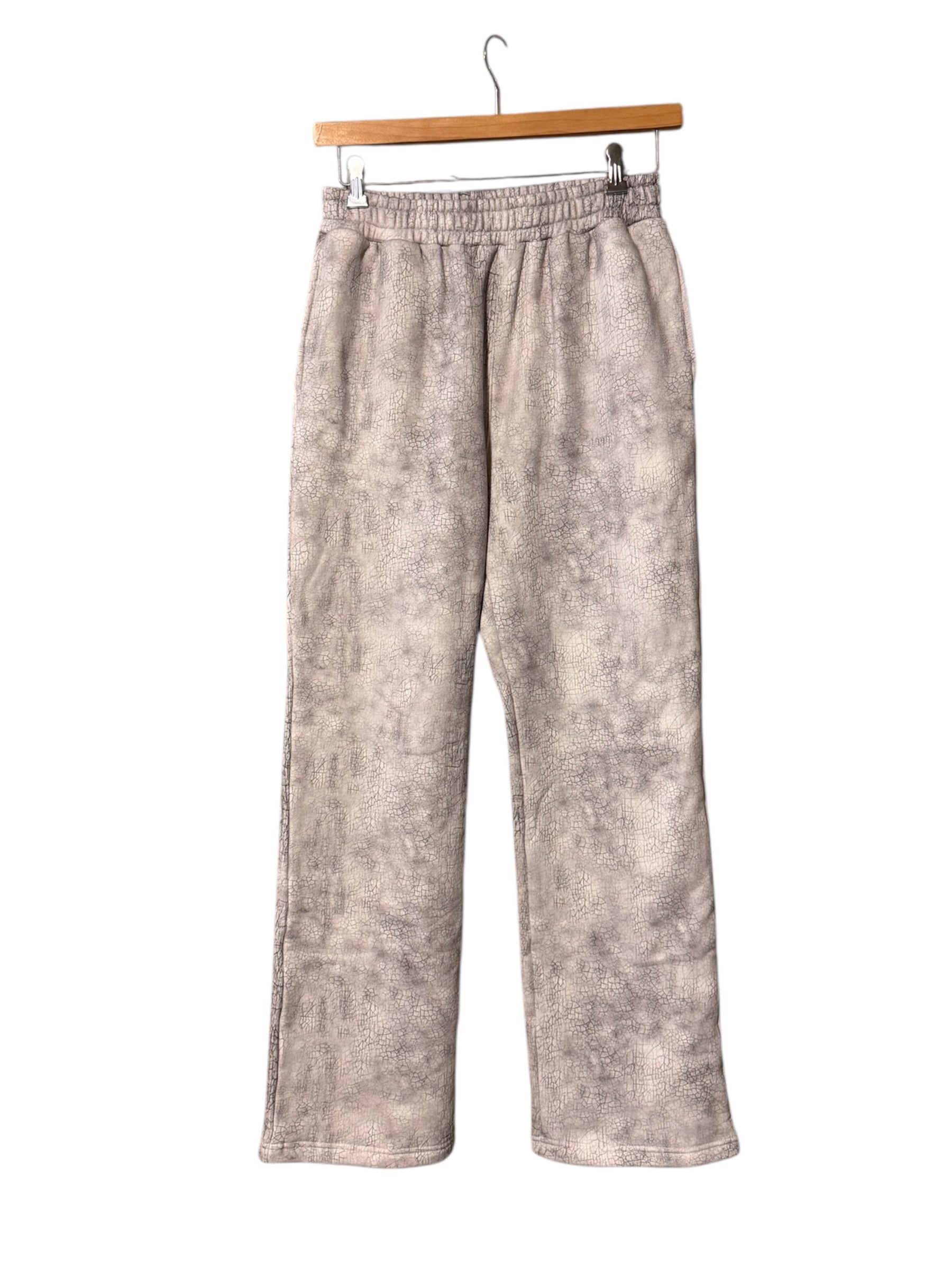 Trompe L'oeil Cracked Pants