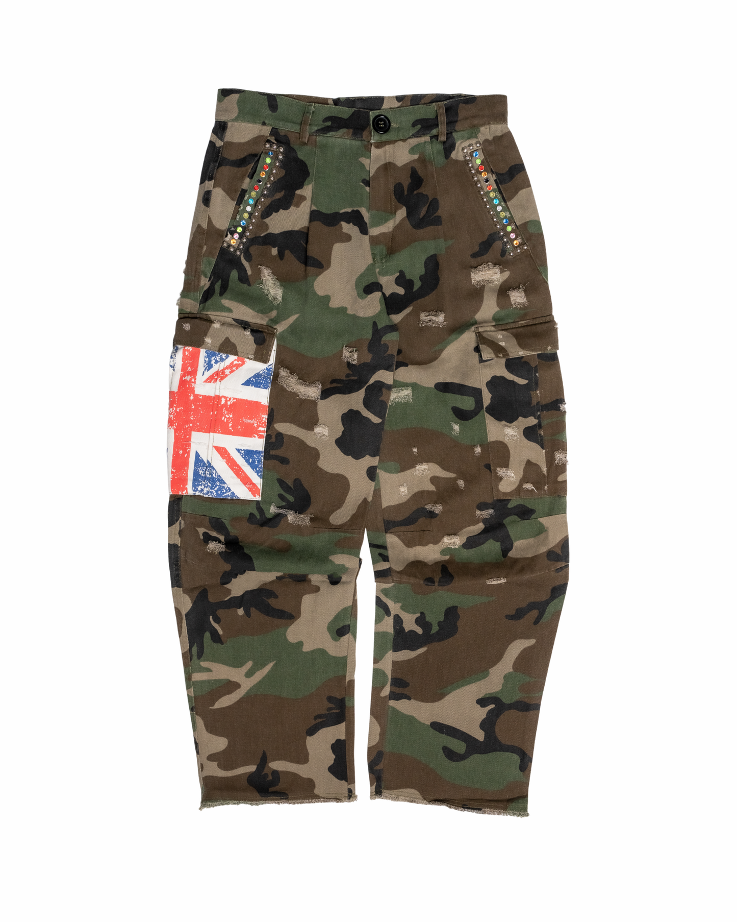UK Camo Pleated Pants