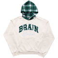 BW Flannel Hoodie