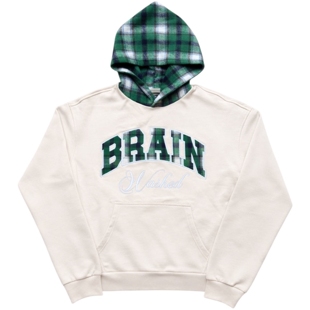 BW Flannel Hoodie