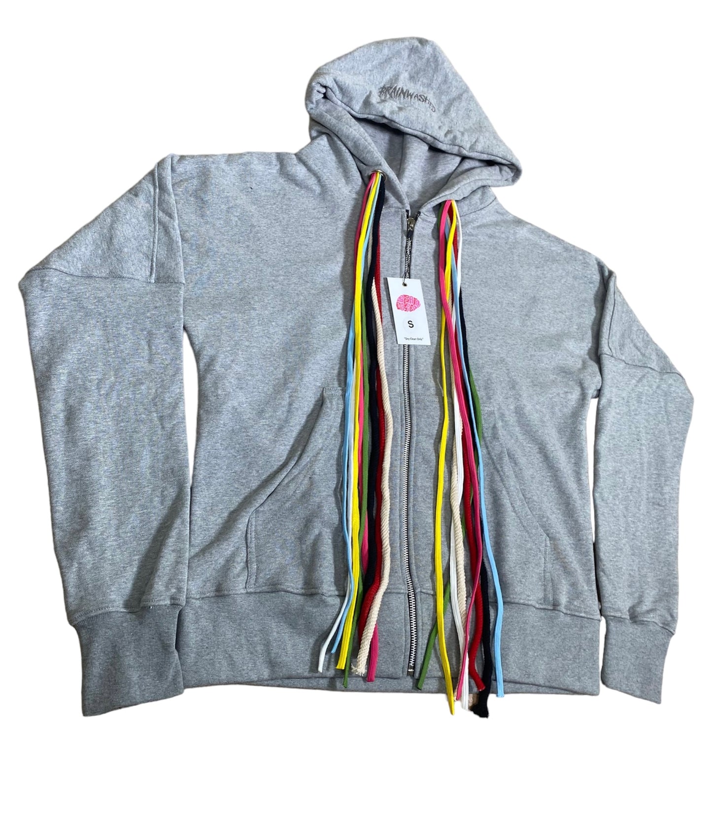 Grey Multicord Zip Up