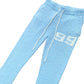 Mohair Flare Pants Baby Blue