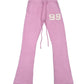 Mohair Flare Pants Pink