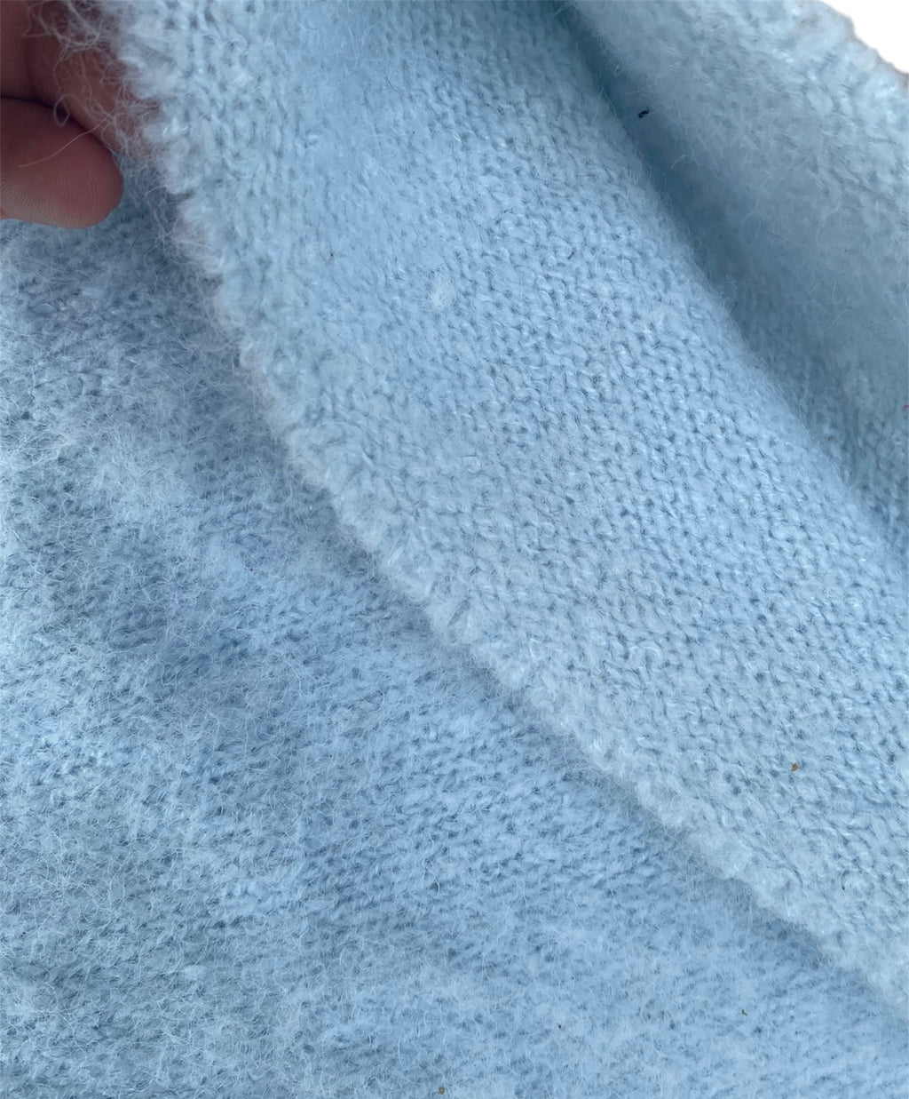 Mohair Pants Baby Blue