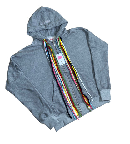 Grey Multicord Zip Up
