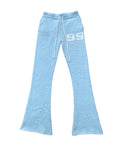 Mohair Pants Baby Blue