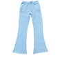 Mohair Flare Pants Baby Blue