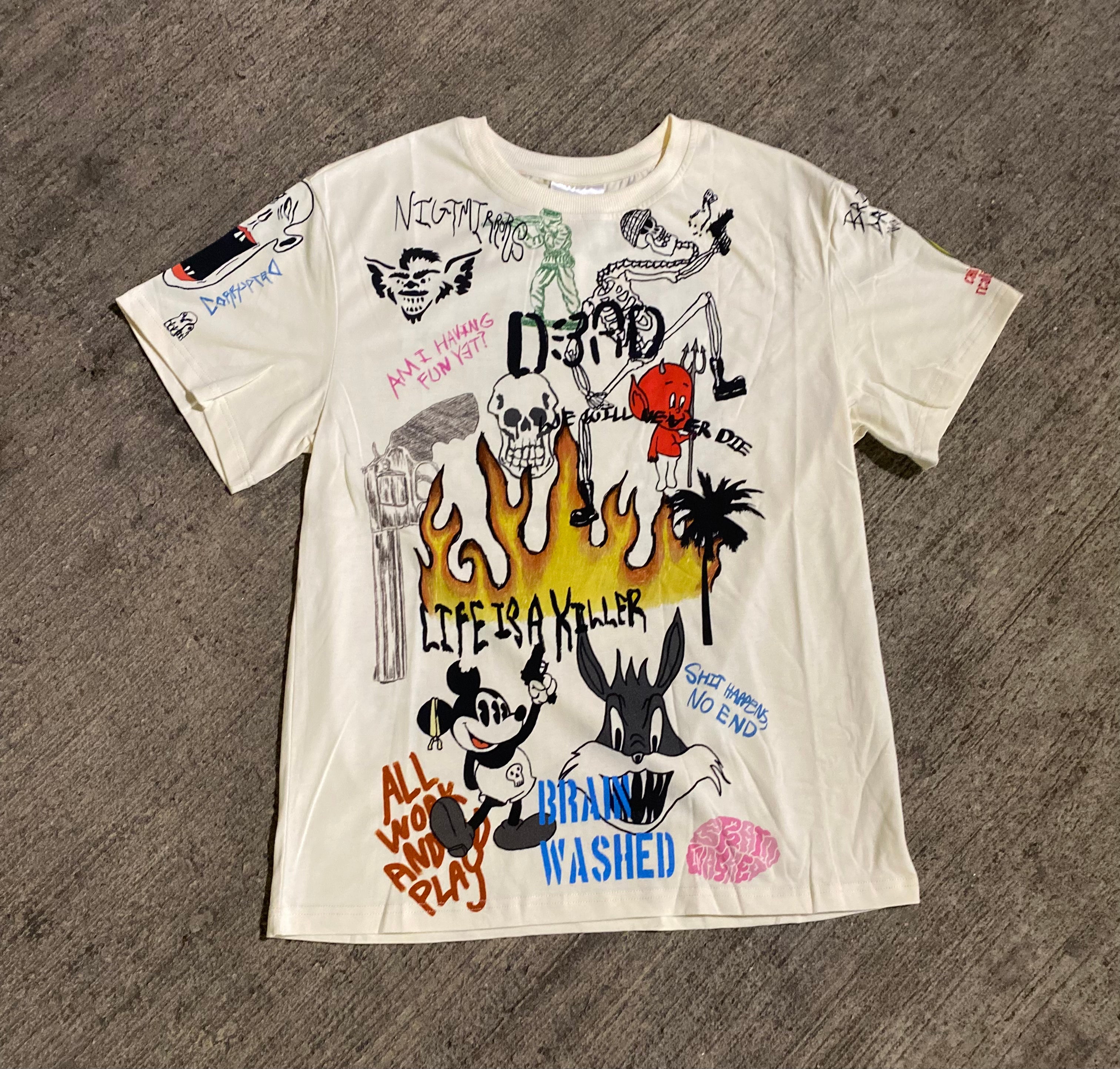 Graffiti Shirt – BRAINWASHED